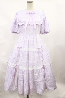 画像1: Angelic Pretty / クレッシェンドティアードワンピース Free ラベンダー H-25-02-25-1005-AP-OP-NS-ZH