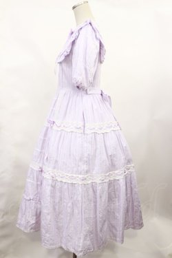 画像2: Angelic Pretty / クレッシェンドティアードワンピース Free ラベンダー H-25-02-25-1005-AP-OP-NS-ZH