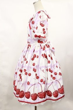 画像2: Angelic Pretty / Charming Cherryワンピース Free オフ H-25-02-25-1014-AP-OP-NS-ZH