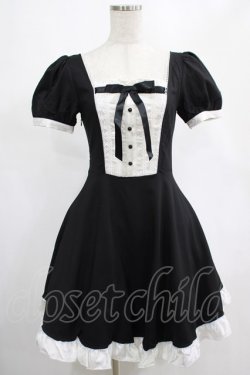 画像1: DARK IN LOVE / Magic doll black white rebel dress XS ブラック H-25-02-25-006-PU-OP-KB-ZH