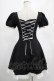 画像3: DARK IN LOVE / Magic doll black white rebel dress XS ブラック H-25-02-25-006-PU-OP-KB-ZH (3)