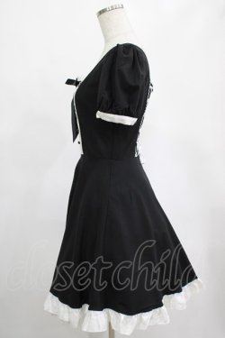 画像2: DARK IN LOVE / Magic doll black white rebel dress XS ブラック H-25-02-25-008-PU-OP-KB-ZH