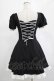 画像3: DARK IN LOVE / Magic doll black white rebel dress XS ブラック H-25-02-25-008-PU-OP-KB-ZH (3)