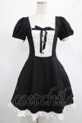 DARK IN LOVE / Magic doll black white rebel dress XS ブラック H-25-02-25-009-PU-OP-KB-ZH