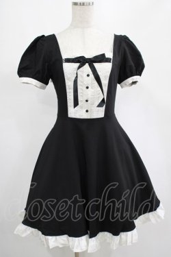 画像1: DARK IN LOVE / Magic doll black white rebel dress XS ブラック H-25-02-25-010-PU-OP-KB-ZH