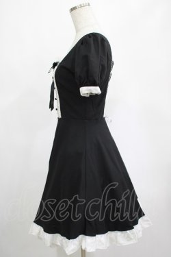 画像2: DARK IN LOVE / Magic doll black white rebel dress XS ブラック H-25-02-25-011-PU-OP-KB-ZH