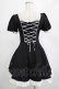 画像3: DARK IN LOVE / Magic doll black white rebel dress XS ブラック H-25-02-25-011-PU-OP-KB-ZH (3)