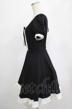 画像2: DARK IN LOVE / Magic doll black white rebel dress S ブラック H-25-02-25-012-PU-OP-KB-ZH