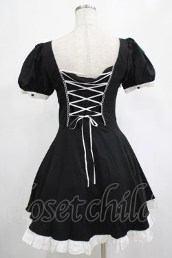 画像3: DARK IN LOVE / Magic doll black white rebel dress S ブラック H-25-02-25-012-PU-OP-KB-ZH