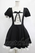 DARK IN LOVE / Magic doll black white rebel dress XS ブラック H-25-02-25-002-PU-OP-KB-ZH