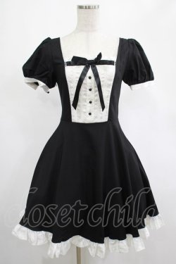 画像1: DARK IN LOVE / Magic doll black white rebel dress XS ブラック H-25-02-25-002-PU-OP-KB-ZH