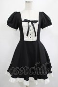 DARK IN LOVE / Magic doll black white rebel dress S ブラック H-25-02-25-013-PU-OP-KB-ZH