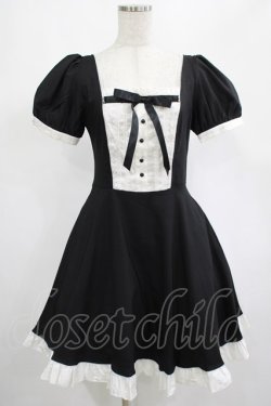 画像1: DARK IN LOVE / Magic doll black white rebel dress S ブラック H-25-02-25-013-PU-OP-KB-ZH