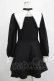 画像3: DARK IN LOVE / Gothic lolita black and white bow neck dress L ブラック H-25-02-25-017-PU-OP-KB-ZH (3)