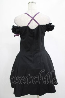 画像3: DARK IN LOVE / Harajuku purple cross sweet cool rebel dress M ブラック H-25-02-25-019-PU-OP-KB-ZH