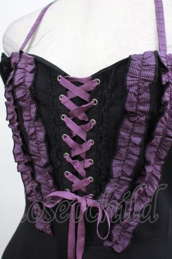 画像4: DARK IN LOVE / Harajuku purple cross sweet cool rebel dress M ブラック H-25-02-25-019-PU-OP-KB-ZH