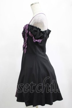 画像2: DARK IN LOVE / Harajuku purple cross sweet cool rebel dress M ブラック H-25-02-25-020-PU-OP-KB-ZH