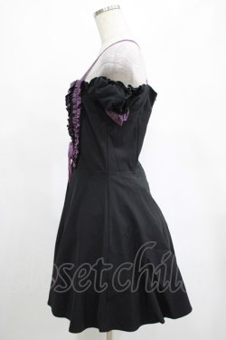 画像2: DARK IN LOVE / Harajuku purple cross sweet cool rebel dress M ブラック H-25-02-25-021-PU-OP-KB-ZH