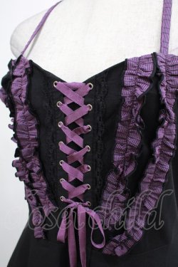 画像4: DARK IN LOVE / Harajuku purple cross sweet cool rebel dress M ブラック H-25-02-25-021-PU-OP-KB-ZH