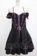 画像1: DARK IN LOVE / Harajuku purple cross sweet cool rebel dress M ブラック H-25-02-25-022-PU-OP-KB-ZH (1)