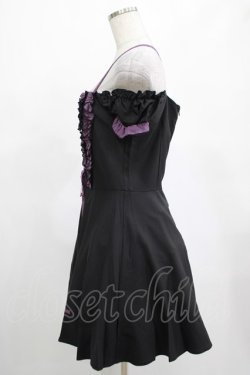 画像2: DARK IN LOVE / Harajuku purple cross sweet cool rebel dress M ブラック H-25-02-25-022-PU-OP-KB-ZH