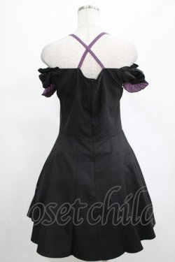 画像3: DARK IN LOVE / Harajuku purple cross sweet cool rebel dress M ブラック H-25-02-25-022-PU-OP-KB-ZH