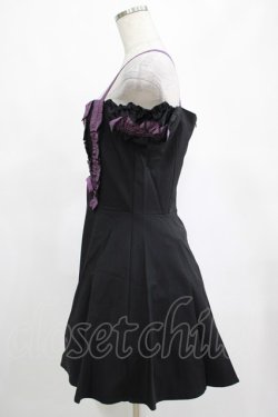 画像2: DARK IN LOVE / Harajuku purple cross sweet cool rebel dress M ブラック H-25-02-25-023-PU-OP-KB-ZH