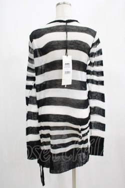 画像3: PUNK RAVE / Insanity striped sweater Free ホワイト H-25-02-26-057-PU-TO-KB-ZH