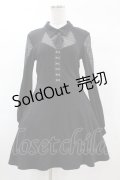 DARK IN LOVE / Voodoo Doll with mesh inserts Mini dress M ブラック H-25-02-27-1037-PU-OP-KB-ZH