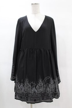 画像1: KILL STAR / Duchess Mourning dress L ブラック H-25-02-27-1038-SL-OP-KB-ZH