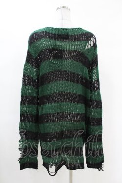 画像2: KILL STAR / Absinthe Knit Sweater S グリーン H-25-02-28-1011-SL-TO-KB-ZH