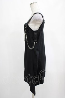 画像2: KILL STAR / Pleasure & Chain Dress S 黒 H-25-03-01-012-SL-OP-KB-ZH