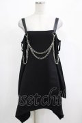 KILL STAR / Pleasure & Chain Dress S 黒 H-25-03-01-020-SL-OP-KB-ZH