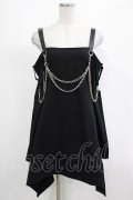 KILL STAR / Pleasure & Chain Dress M ブラック H-25-03-01-028-SL-OP-KB-ZH