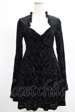 画像1: KILL STAR / Lady Of Sorrows Dress XS ブラック H-25-03-01-003-SL-OP-KB-ZH