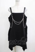 KILL STAR / Pleasure & Chain Dress M ブラック H-25-03-01-032-SL-OP-KB-ZH