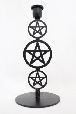 画像1: KILL STAR / Pentagram Candlestick   H-25-03-05-006-SL-ZA-KB-ZH