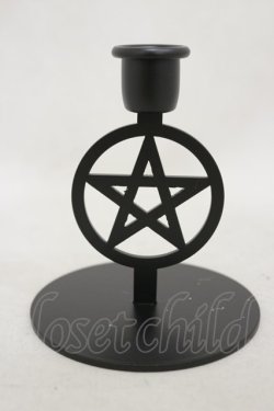 画像1: KILL STAR / Pentagram Candlestick【SMALL】   H-25-03-05-1042-SL-ZA-KB-ZH