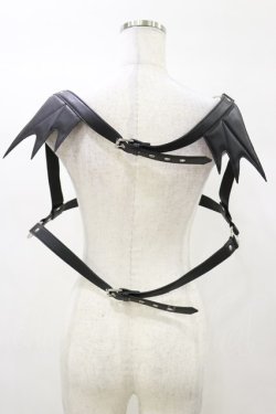 画像2: KILL STAR / Totally Bats Harness 3XL-4XL 黒 H-25-03-05-1046-SL-ZA-KB-ZH