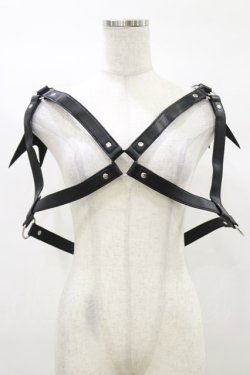 画像1: KILL STAR / Totally Bats Harness 3XL-4XL 黒 H-25-03-05-1047-SL-ZA-KB-ZH