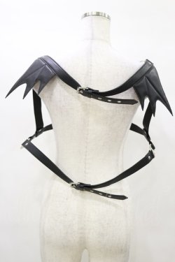 画像2: KILL STAR / Totally Bats Harness 3XL-4XL 黒 H-25-03-05-1047-SL-ZA-KB-ZH