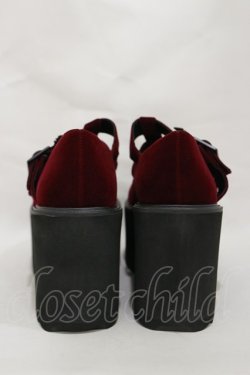 画像3: KILL STAR / Scarlet Mary Janes UK5(約24.0cm) ボルドー H-25-03-05-1004-SL-SH-KB-ZH