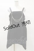 KILL STAR / Pleasure & Chain Dress XS 黒 H-25-03-05-1071-SL-OP-KB-ZH