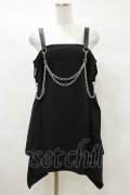 KILL STAR / Pleasure & Chain Dress XS 黒 H-25-03-05-1073-SL-OP-KB-ZH