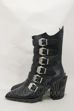 画像2: KILL STAR / 2 The Point Boots UK5(約24.0cm) 黒 H-25-03-05-1001-SL-SH-KB-ZY