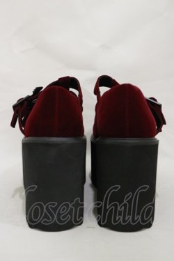 画像3: KILL STAR / Scarlet Mary Janes UK4(約23.5cm) ボルドー H-25-03-05-1006-SL-SH-KB-ZH