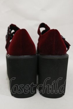 画像3: KILL STAR / Scarlet Mary Janes UK4(約23.5cm) ボルドー H-25-03-05-1013-SL-SH-KB-ZH