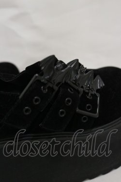 画像4: KILL STAR / Evil Mary Janes UK5(24.0cm) 黒 H-25-03-05-1014-SL-SH-KB-ZH