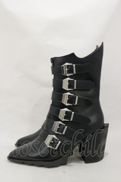 画像2: KILL STAR / 2 The Point Boots UK5(約24.0cm) 黒 H-25-03-05-1002-SL-SH-KB-ZH