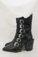 画像2: KILL STAR / 2 The Point Boots UK5(約24.0cm) 黒 H-25-03-05-1002-SL-SH-KB-ZH (2)